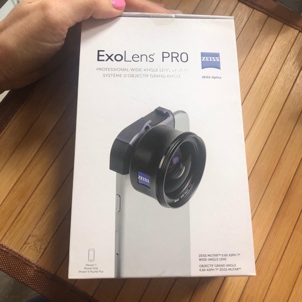 ExoLens PRO Zeiss. Professional wide angle lens